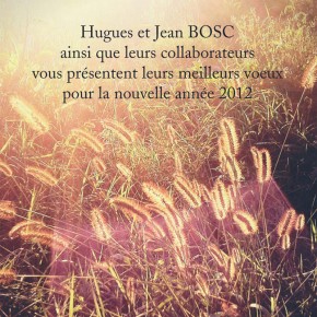 Carte de voeux 2012 / Agence BOSC Carte de voeux 2012 / Agence BOSC
